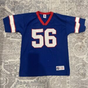 Vtg LOGO 7 NY Giants Lawrence Taylor #56 Jersey - Made in USA - Kids XL X-Large
